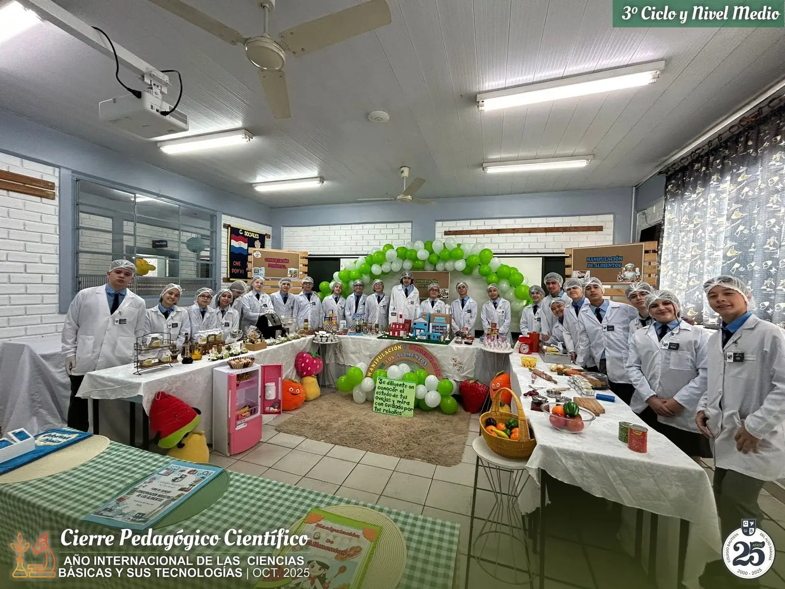 Feria de ciencias del CBAP, cierre pedagógico científico